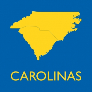 Outline of North and South Carolina