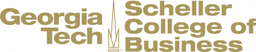 Georgia Tech Scheller College of Business Logo